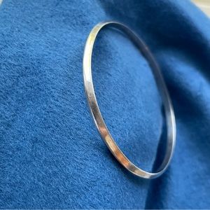 Gorgeous sterling silver Mexican bangle bracelet